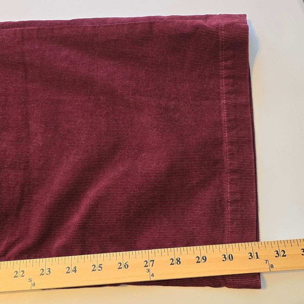 Gap Corduroy Pants Womens 16L Red High Stride Wide Leg High Rise Stretch Retro - Picture 10 of 11